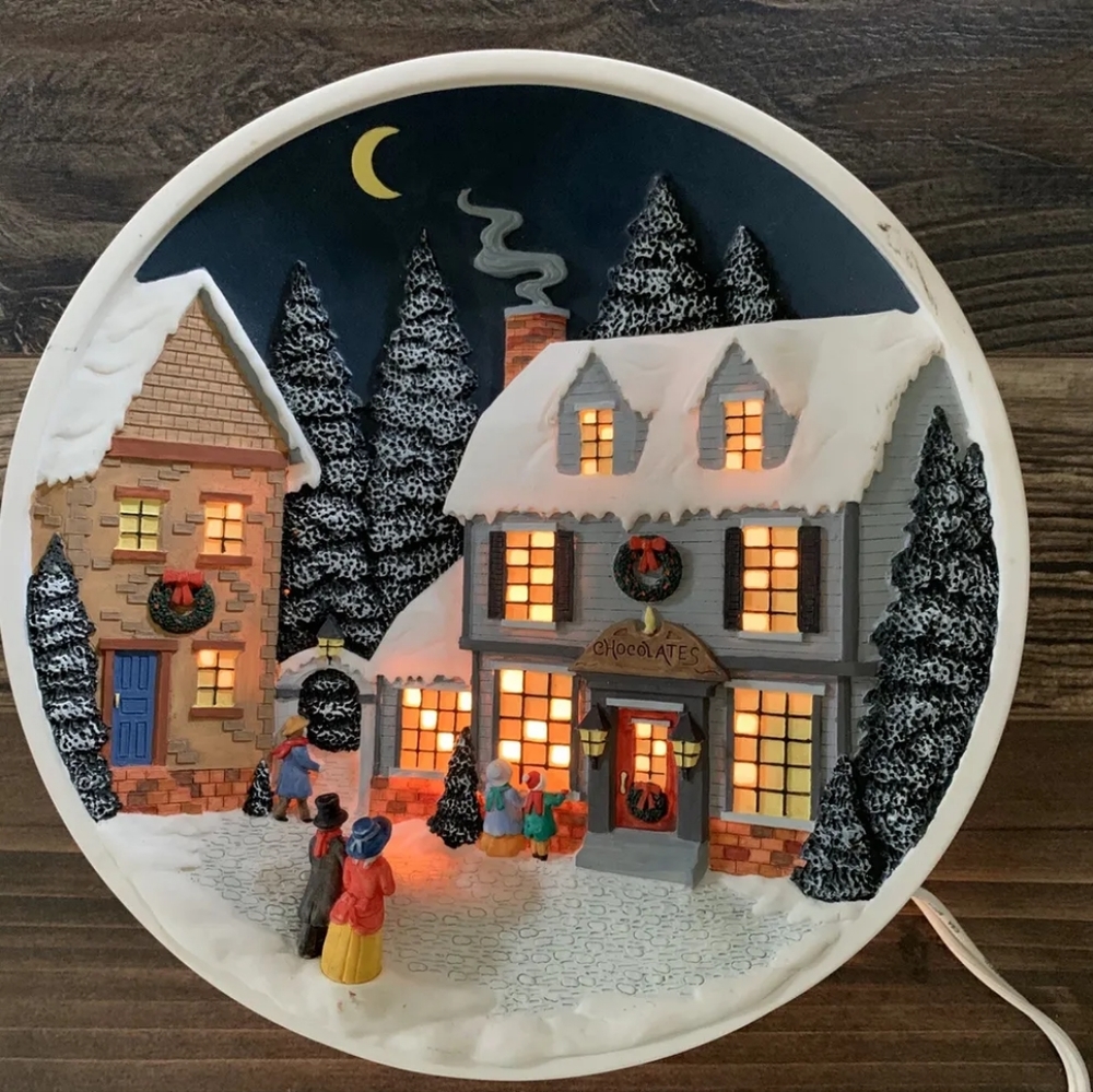 Mrs Sugarplum's Chocolates Rhodes Studio Bradex No 84-R30-9.3 1993 Plate No 2889